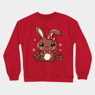 Chocolate Bunny Crewneck Sweatshirt